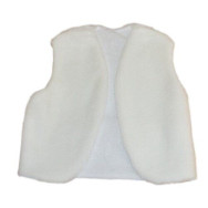 Дитячий маскарадний жилет 35см білий