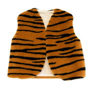 Детский маскарадный жилет 35см тигровый