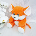 Мягкая игрушка Мышка 37см оранжевая