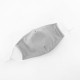 Маска защитная на лицо многоразовая 2х слойная серая -
                                                        Фото 3