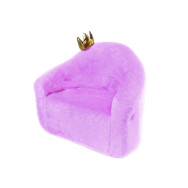 Дитяче крісло Принцеса 50см фіолетове