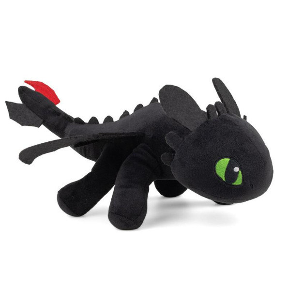Мягкая игрушка Дракон Ночная Фурия Беззубик 18 см