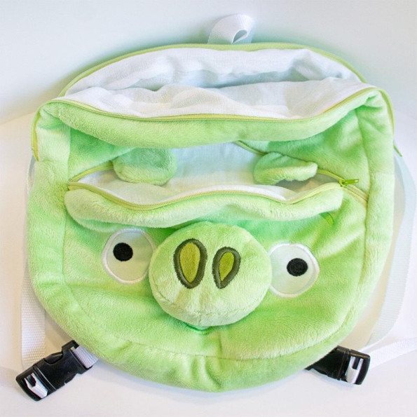 Рюкзак детский Weber Toys Angry birds Свинья 33 см  -
                                                        Фото 2