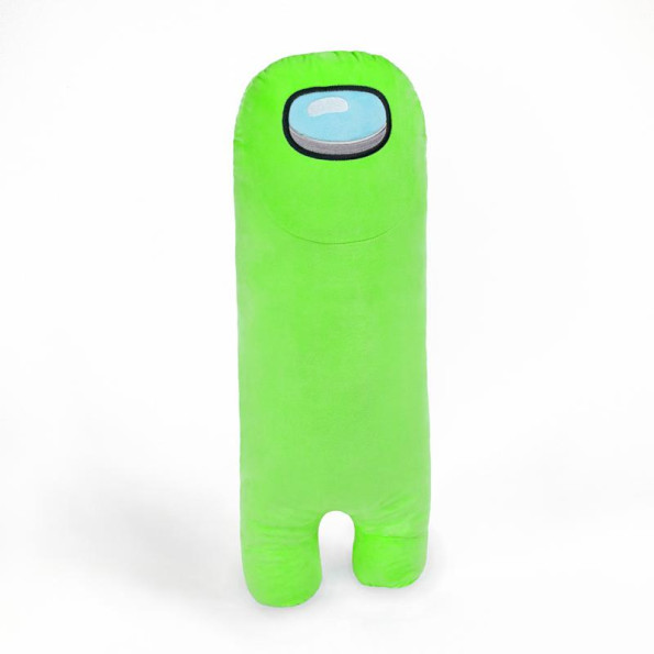 Мягкая игрушка Валик космонавт Among Us 80см зелёный