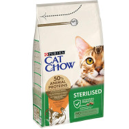 Cat Chow Sterilized сухой корм для стерилизованных котов с индейкой 1,5кг Cat Chow Sterilized сухой корм для стерилизованных котов с индейкой 1,5кг