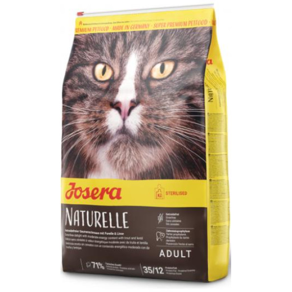 Josera Naturelle Sterilised — Беззерновий корм для стерилізованих кішок 400 г Josera Naturelle Sterilised — Беззерновий корм для стерилізованих кішок 400 г