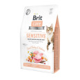 Brit Care Cat Sensitive Healthy Digestion Delicate Taste корм для привередливых кошек 2 кг