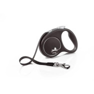 Рулетка Flexi (Флекси) design М 25кг5м стрічка Чорна Рулетка Flexi (Флекси) design М 25кг5м стрічка Чорна