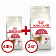 Акция Сухой корм Royal Canin Fit32 2кг + 400г в подарок