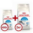 Акция Сухой корм Royal Canin Indoor 2кг + 400г в подарок