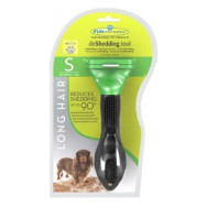 Фурминатор с кнопкой для собак с длинной шерстью Размер S (46 мм ширина лезвия) Фурминатор с кнопкой для собак с длинной шерстью Размер S (46 мм ширина лезвия)