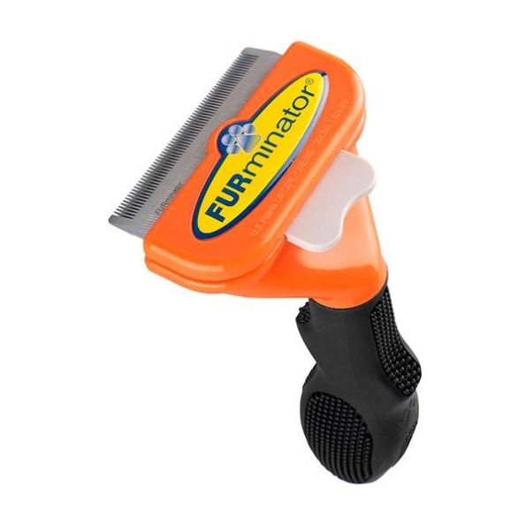 Фурминатор с кнопкой для собак с длинной шерстью Размер L (100 мм ширина лезвия) -
Фото 2 Фурминатор с кнопкой для собак с длинной шерстью Размер L (100 мм ширина лезвия) -
Фото 2