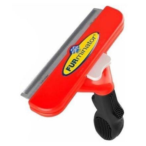 Фурминатор с кнопкой для собак с длинной шерстью Размер L (100 мм ширина лезвия) -
Фото 3 Фурминатор с кнопкой для собак с длинной шерстью Размер L (100 мм ширина лезвия) -
Фото 3