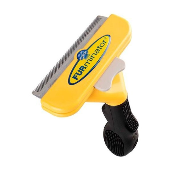 Фурминатор с кнопкой для собак с длинной шерстью Размер L (100 мм ширина лезвия) -
Фото 4 Фурминатор с кнопкой для собак с длинной шерстью Размер L (100 мм ширина лезвия) -
Фото 4