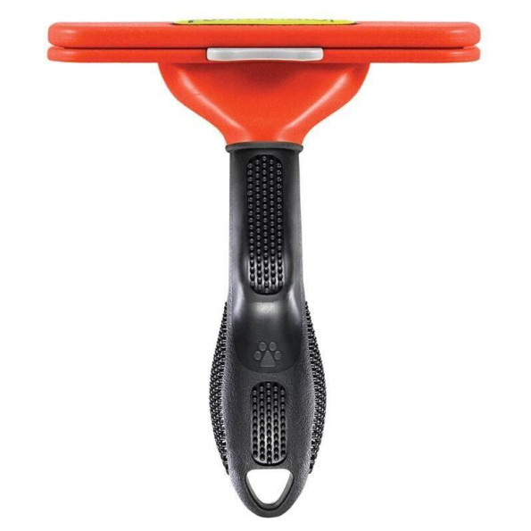 Фурминатор с кнопкой для собак с длинной шерстью Размер L (100 мм ширина лезвия) -
Фото 5 Фурминатор с кнопкой для собак с длинной шерстью Размер L (100 мм ширина лезвия) -
Фото 5