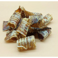 Трахея в'ялена яловича — ласощі для собак 1 кг