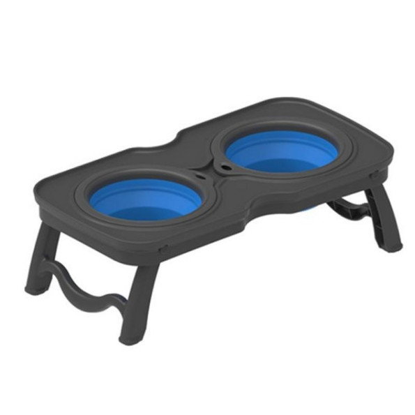 Стійка з силіконовими мисками для собак 700мл -
                                                        Фото 10