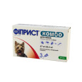 Fiprist Combo (Фиприст Комбо) краплі від бліх та кліщів для собак 2-10кг