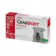 Селафорт капли от блох, клещей и гельминтов для собак 10.1 - 20кг (120мг1мл)