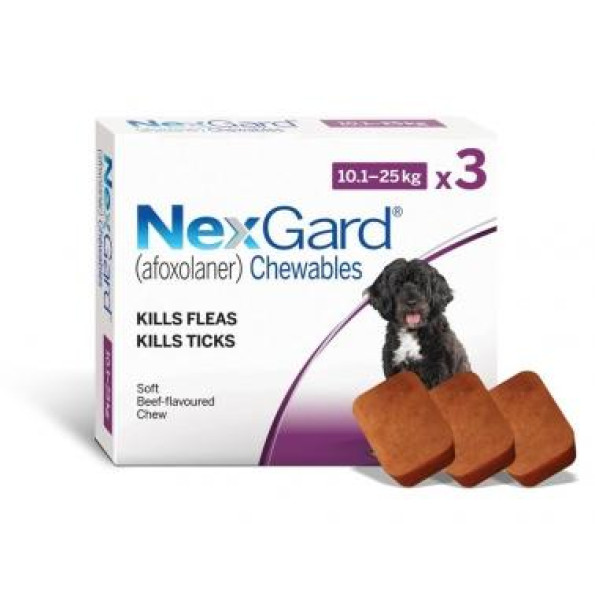Nexgard (Нексгард) - таблетки для собак від бліх і кліщів L 10-25кг 1 таблетка Nexgard (Нексгард) - таблетки для собак від бліх і кліщів L 10-25кг 1 таблетка