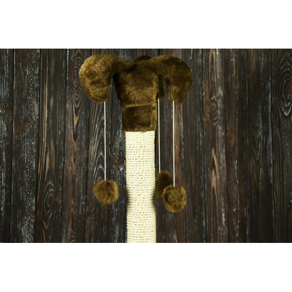 Когтеточка Арлекин, сизаль бежевая -
                                                        Фото 9