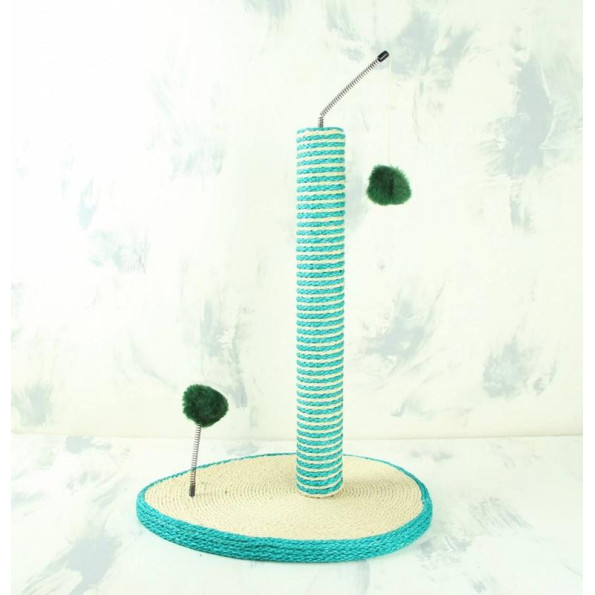 Когтеточка Темка, сизаль синяя -
Фото 4 Когтеточка Темка, сизаль синяя -
Фото 4