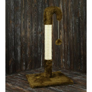 Когтеточка Гном, сизаль 3737,см Коричневая