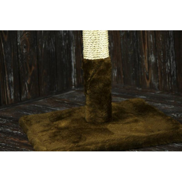 Когтеточка Гном, сизаль 3737,см Коричневая -
                                                        Фото 3