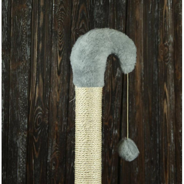 Когтеточка Гном, сизаль 3737,см Коричневая -
                                                        Фото 8