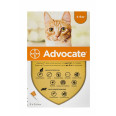 Bayer Advocate средство против блох и клещей для кошек, упаковка до 4кг