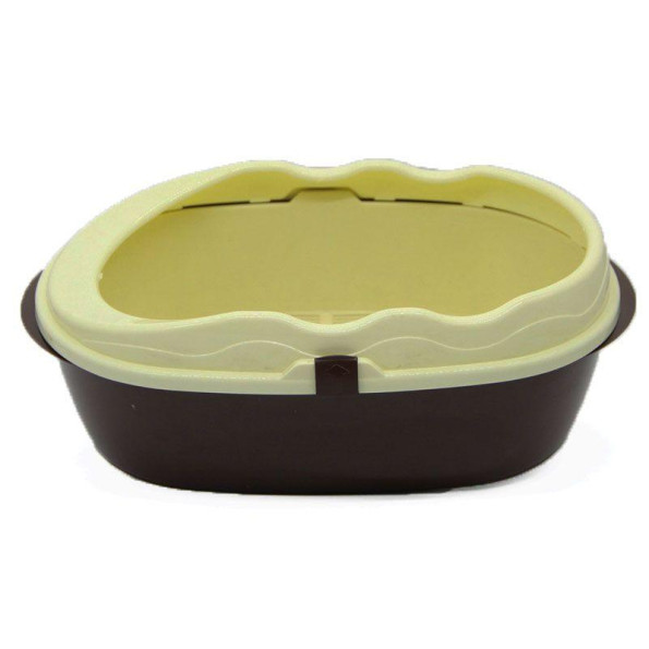 Туалет глубокий с бортом и сеткой, Фауна Мятный -
                                                        Фото 2