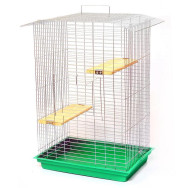 Клетка Шиншилла-ЛЮКС цинк