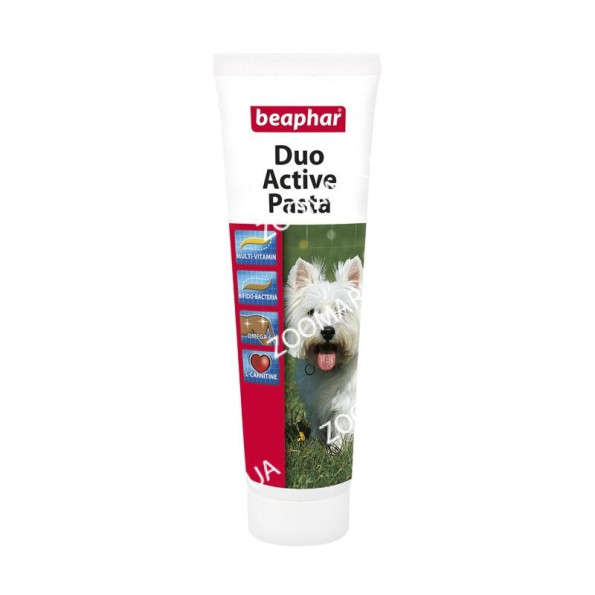 Duo-Active Paste Поливитаминная паста Duo-Active Paste Beaphar 129607 - Поливитаминная паста 100г Duo-Active Paste Поливитаминная паста Duo-Active Paste Beaphar 129607 - Поливитаминная паста 100г