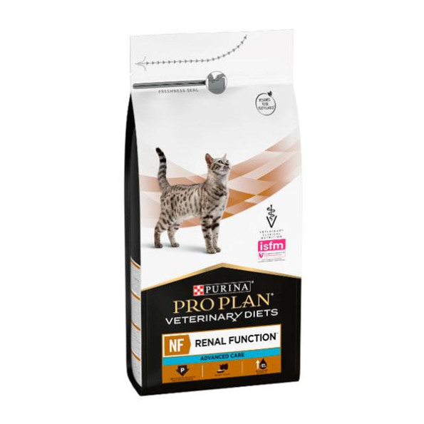 PRO PLAN Veterinary Diets NF Renal Function сухой корм для котов при заболеваниях почек 1,5кг