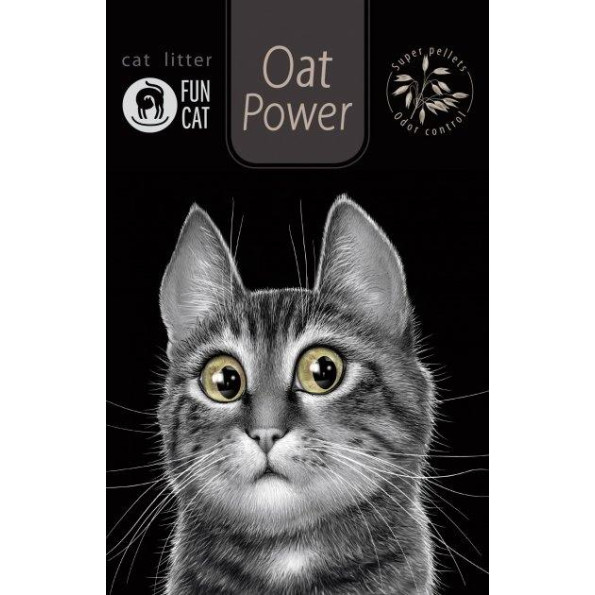 Fun Cat Oat Power Наполнитель для кошек 5л 11243 -
                                                        Фото 4