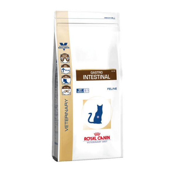 Royal Canin Gastro Intestinal GI32 Feline (Роял Канин ГАСТРО ИНТЕСТИНАЛ) сухой корм для кошек 2,0 кг