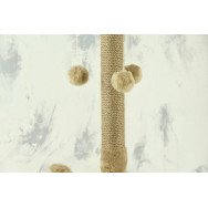 Когтеточка Арлекин джутовая основа 3737 см Серая