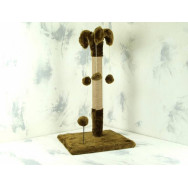 Когтеточка Арлекин джутовая основа 3737 см Коричневый