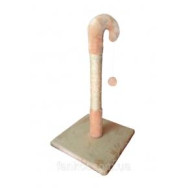 Когтеточка Гном джутовая основа 3737 см, Серая