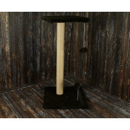 Когтеточка для кота Соло коричневая Джут