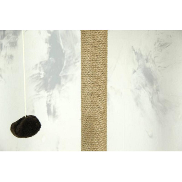 Когтеточка для кота Соло коричневая Джут -
Фото 2 Когтеточка для кота Соло коричневая Джут -
Фото 2