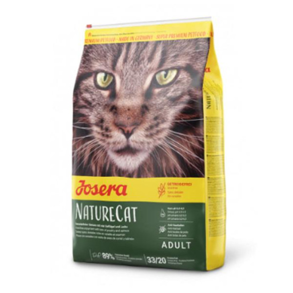 Josera NATURE CAT повноцінний корм для дорослих котів від 6 місяців 400г Josera NATURE CAT повноцінний корм для дорослих котів від 6 місяців 400г