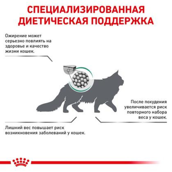 Royal Canin (Роял Канин) Satiety Weight Management диетический корм для кошек 400 г -
                                                        Фото 3