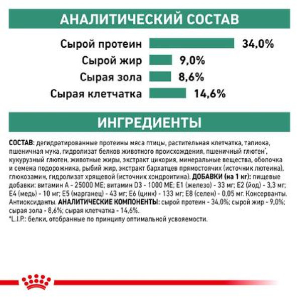 Royal Canin (Роял Канин) Satiety Weight Management диетический корм для кошек 400 г -
                                                        Фото 6