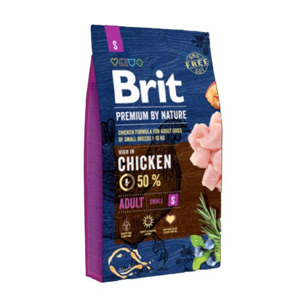 Brit S Premium Adult 3 кг
