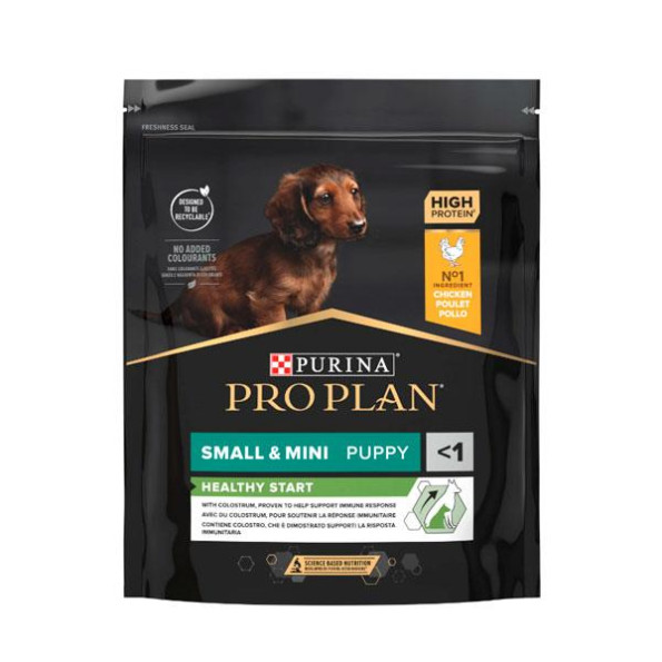 PRO PLAN Puppy Small Mini сухой корм для щенков и молодых собак мелких пород с курицей 700 г
