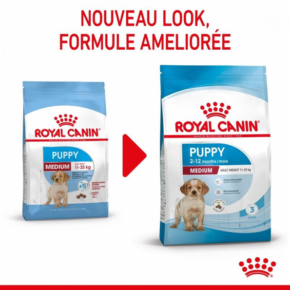 Royal Canin (Роял Канин) Medium Puppy 1 кг 1 кг -
                                                        Фото 2
