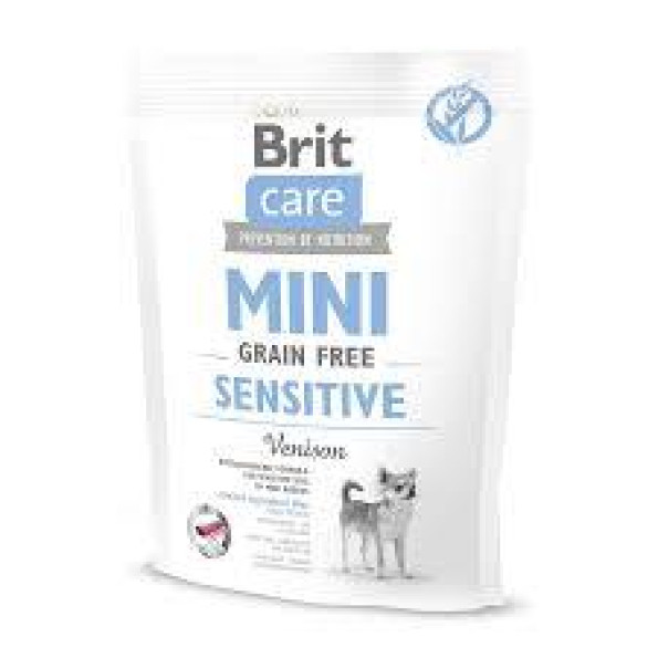 Brit Care GF Mini Sensitive для собак малих порід з чутливим травленням 400 г Brit Care GF Mini Sensitive для собак малих порід з чутливим травленням 400 г