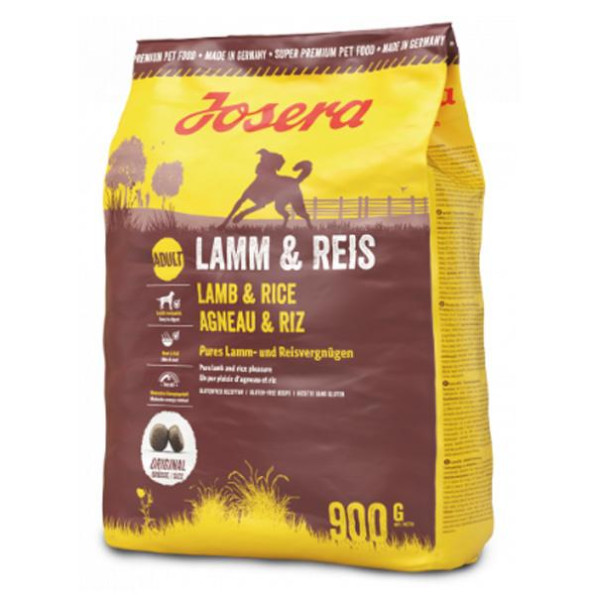 Josera Lamm Reis сухий корм для собак з ягням і рисом 900г