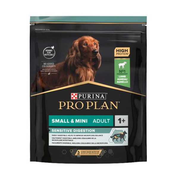 PRO PLAN Adult Small Mini Sensitive Digestion cухой корм для взрослых собак мелких пород с чувствительным пищеварением с ягненком 700 г PRO PLAN Adult Small Mini Sensitive Digestion cухой корм для взрослых собак мелких пород с чувствительным пищеварением с ягненком 700 г